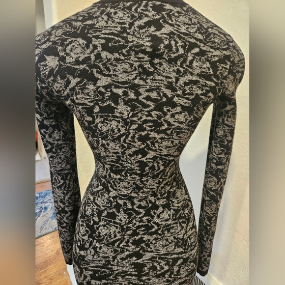 AllSaints Lex Rose Mini Print Dress Size XS - Picture 3 of 6